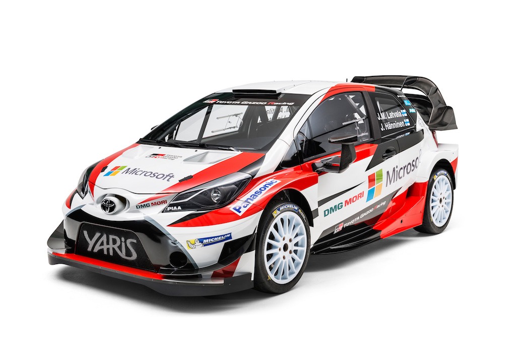 Toyota Yaris Gazoo WRC car