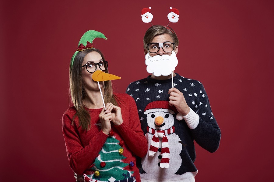Ugly holiday sweaters