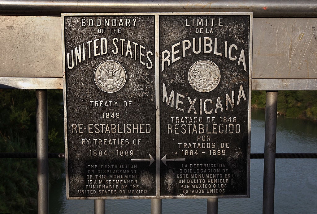 border at Laredo, Texas