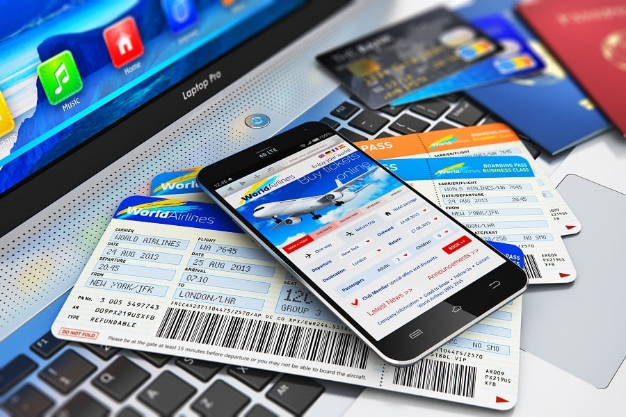 Buying air tickets online