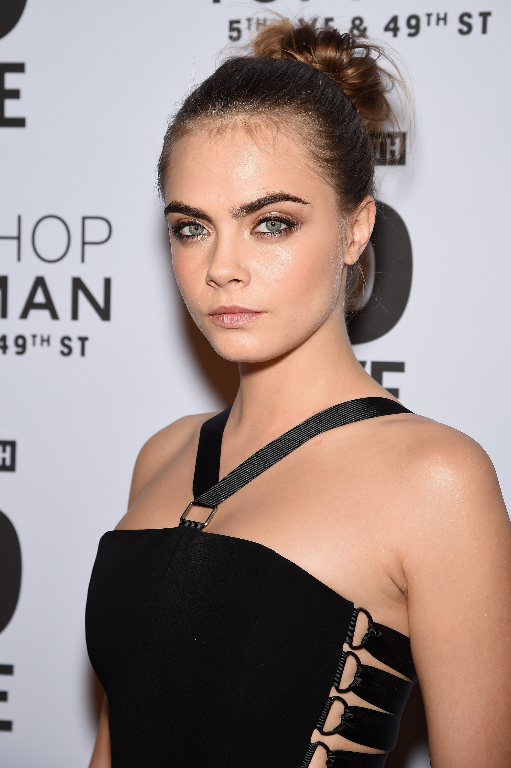 Model Cara Delevingne attends the Topshop Topman New York City flagship opening dinner