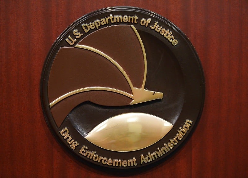 The Drug Enforcement Agency seal