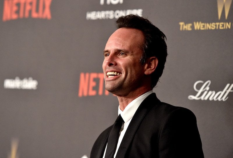 Walton Goggins smiles at an event Walton Goggins smiles at an event