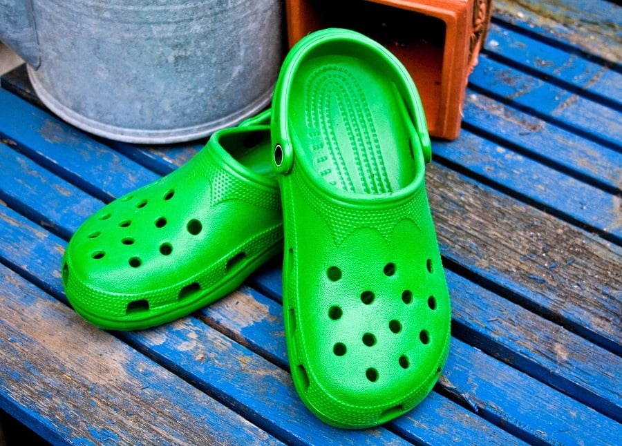 Green Garden Clogs