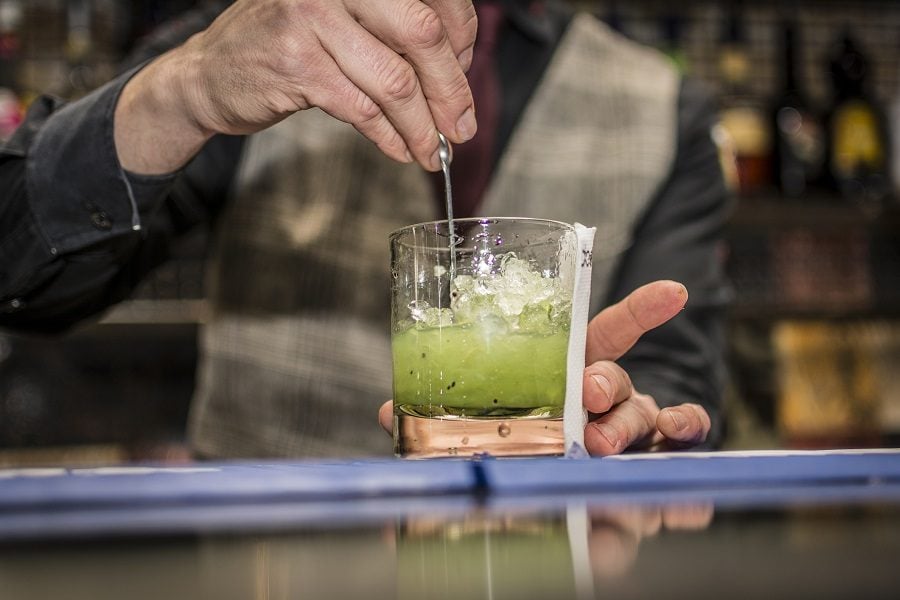 Green cocktail