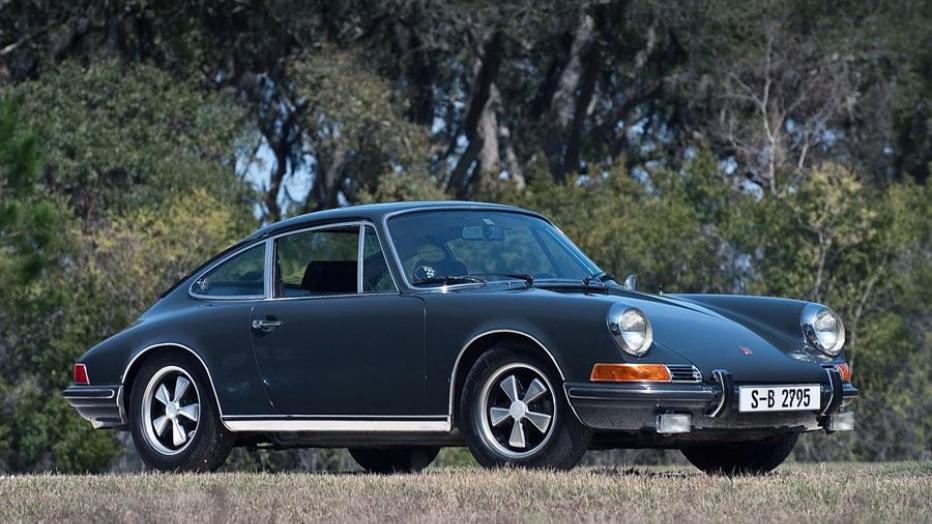 Steve McQueen cars were often the fastest around like this pictured 1970 Porsche 911 S.