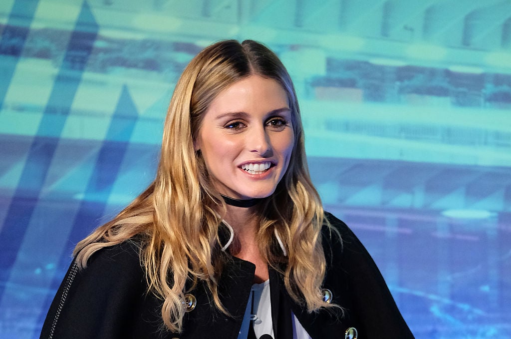 Olivia Palermo onstage during the Under the Influence panel at Liberty Theater
