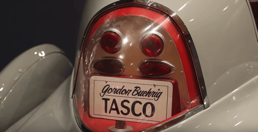 Close-up of a 1948 Tasco