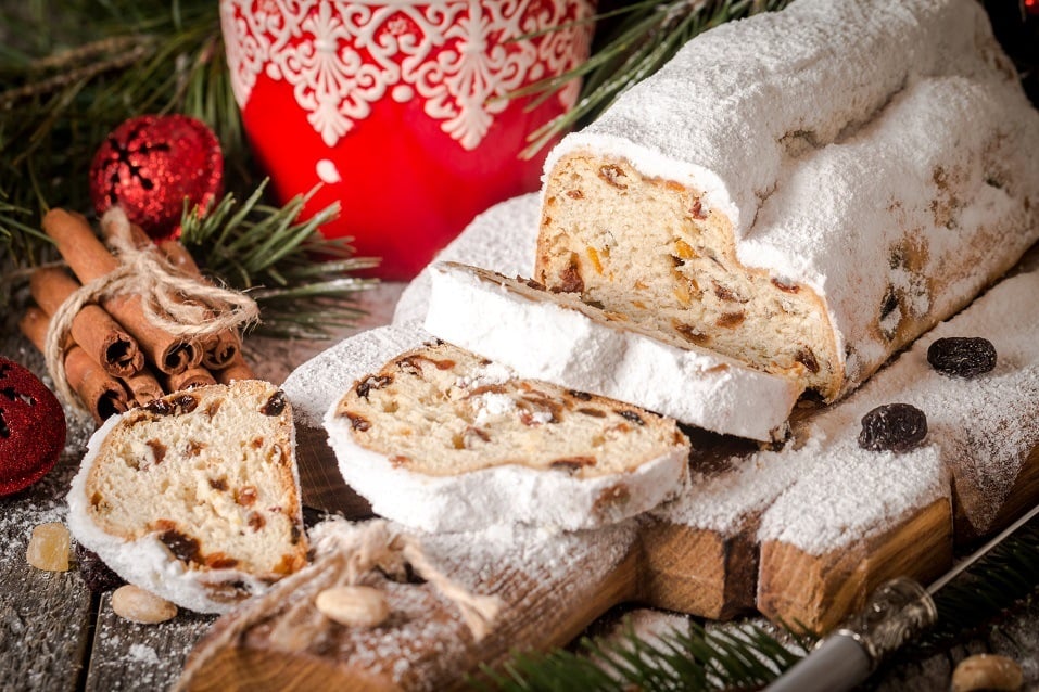 Traditional German Christmas cake