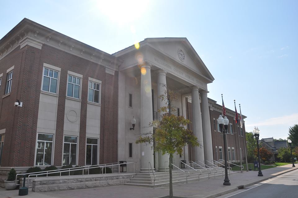 The Williamson County, Tennessee courthouse