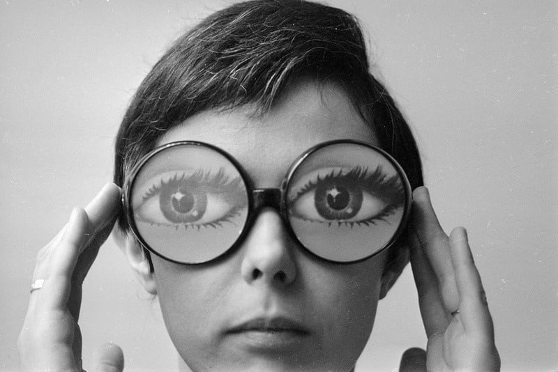 Eye contact, magnified