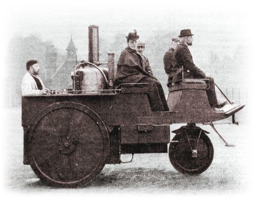 The Grenvile Steam Carriage from early in car history.
