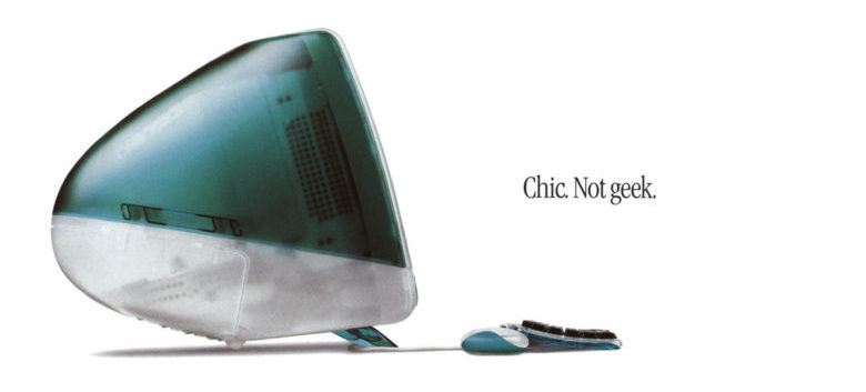 Ad for the 1998 iMac
