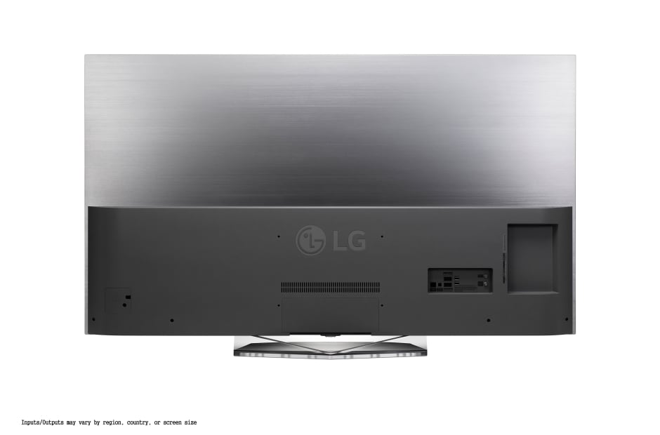 The back of an LG television.