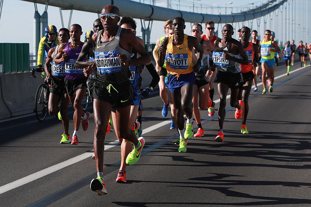 marathon runners