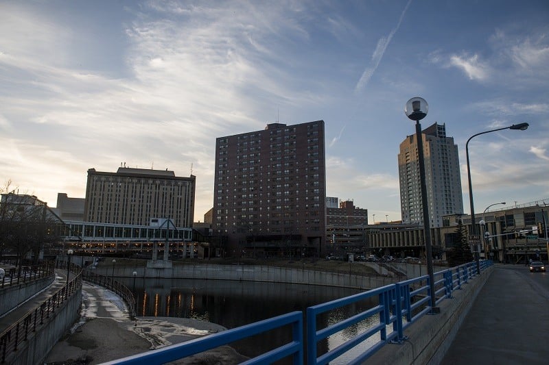 A view of downtown Rochester, MN