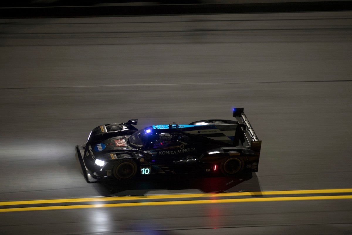 Cadillac Racing; Cadillac DPi-V.R Konica Minolta team at the Rolex 24 at Daytona in Daytona Beach, Florida | Richard Prince/Cadillac