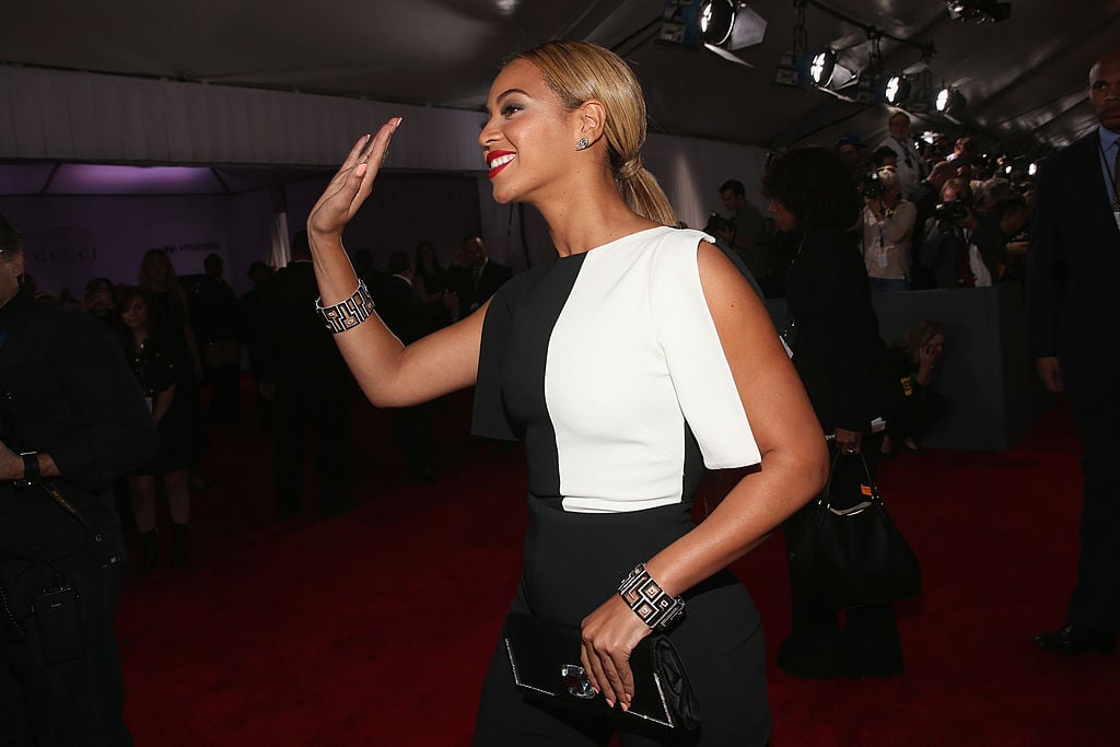 Singer Beyonce attends the 55th Annual GRAMMY Awards