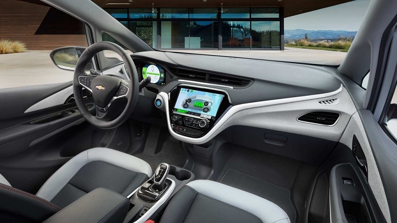 The 2017 Chevrolet Bolt EV's interior controls are straightforward
