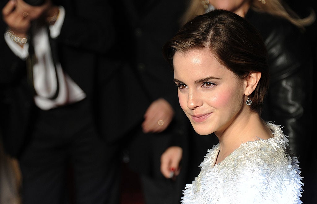 Emma Watson attends the 'My Week With Marilyn' European Premiere