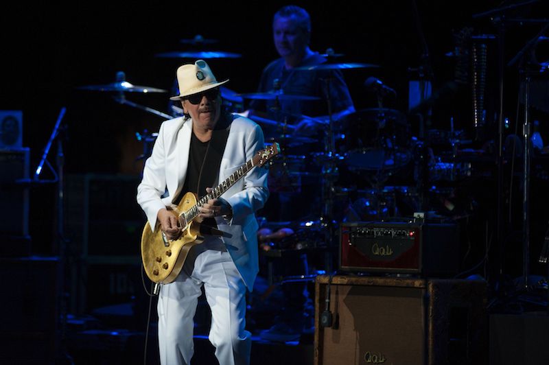 Carlos Santana | Jorge Guerrero/AFP/Getty Images