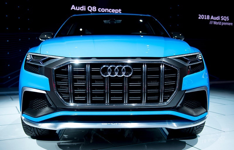 The Audi Q8 concept SUV is shown during the 2017 North American International Auto Show in Detroit, Michigan, January 10, 2017.