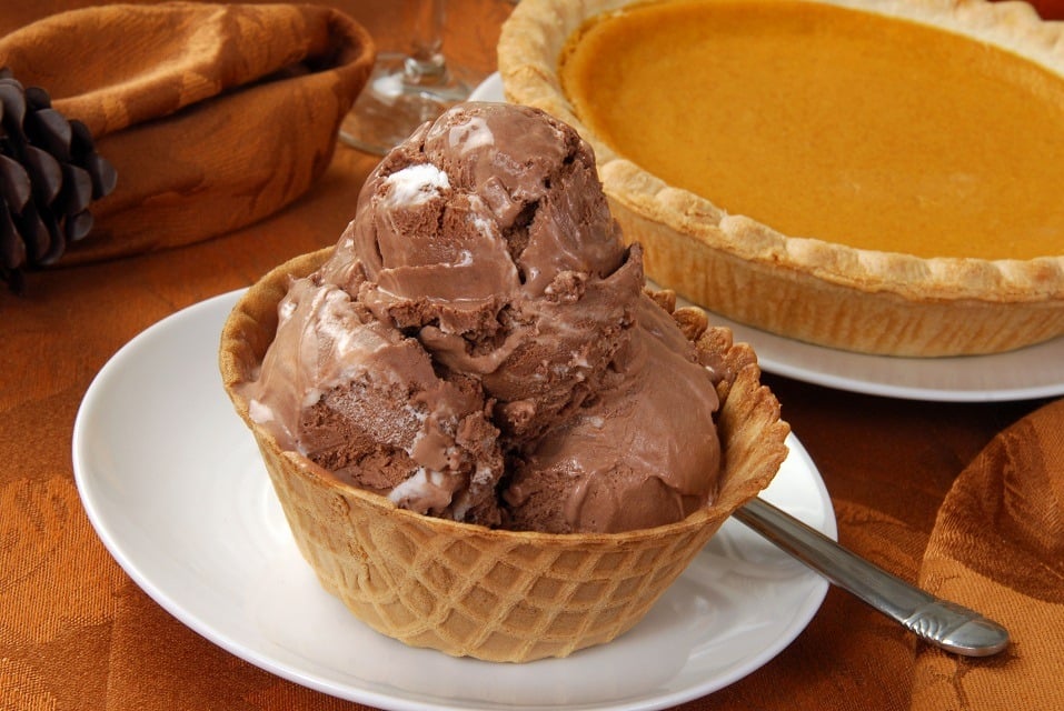 Rocky road ice cream