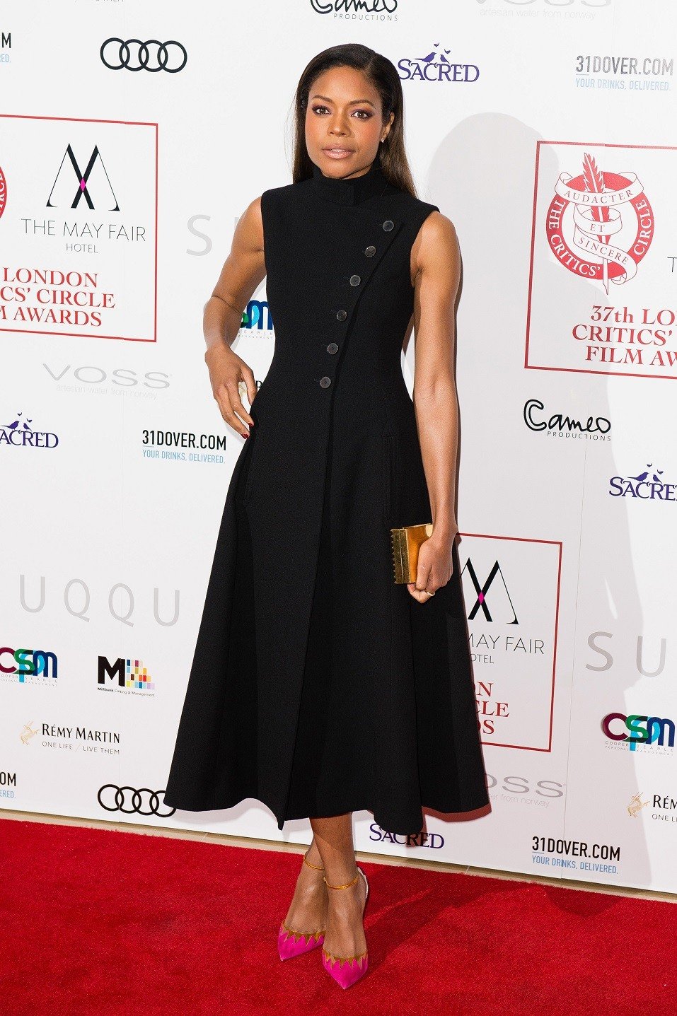 Naomie Harris attends The London Critic's Circle Film Awards