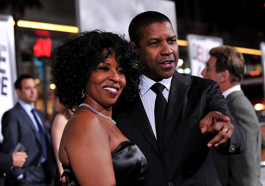 Pauletta Washington and actor Denzel Washington arrive at the premiere of Warner Bros. 'The Book Of Eli'
