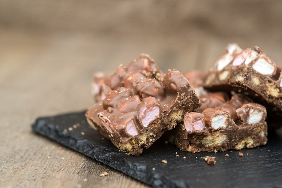 Rocky road squares