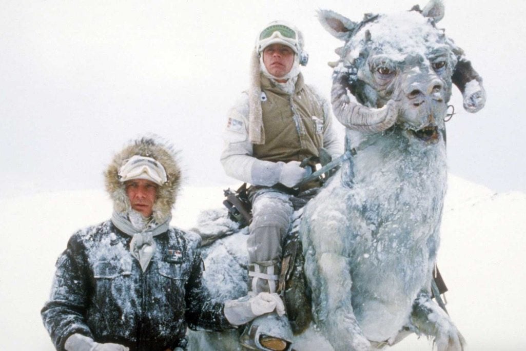 Han and Luke in Star Wars: The Empire Strikes Back