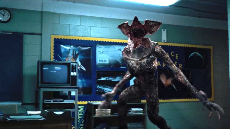 The Demogorgon on Stranger Things