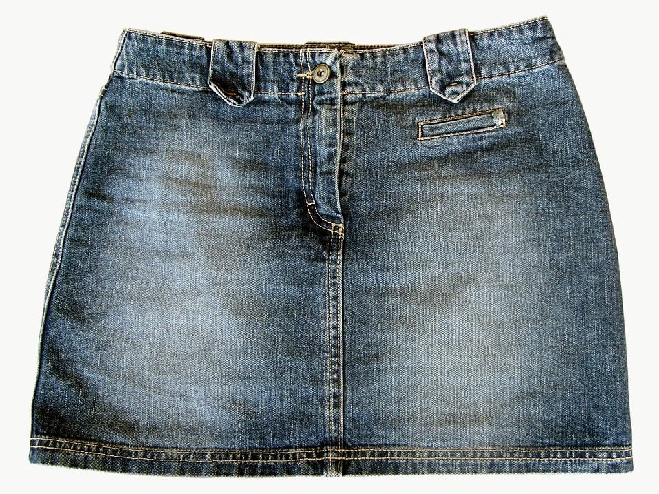 Jean skirt