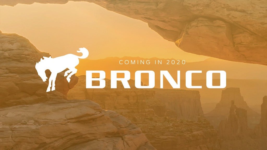 2020 Ford Bronco teaser image