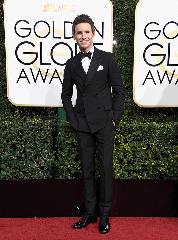 Eddie Redmayne in a classic suit