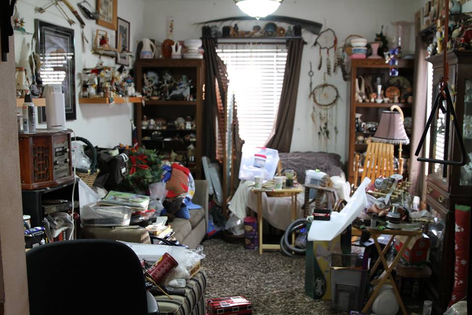 hoarder house
