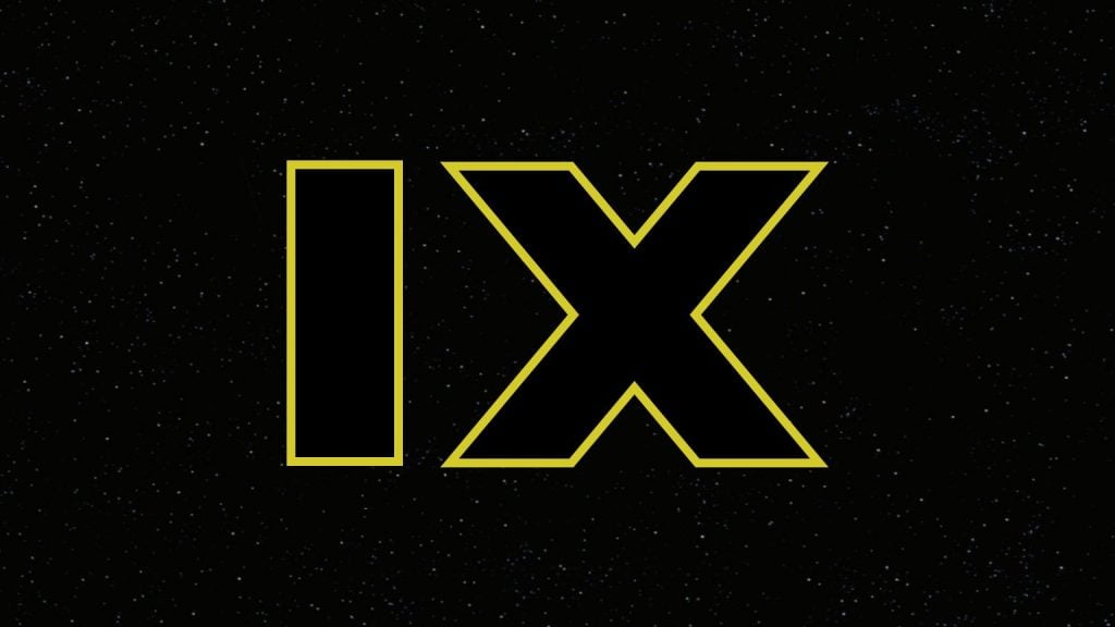The "IX" logo for Star Wars: Episode IX