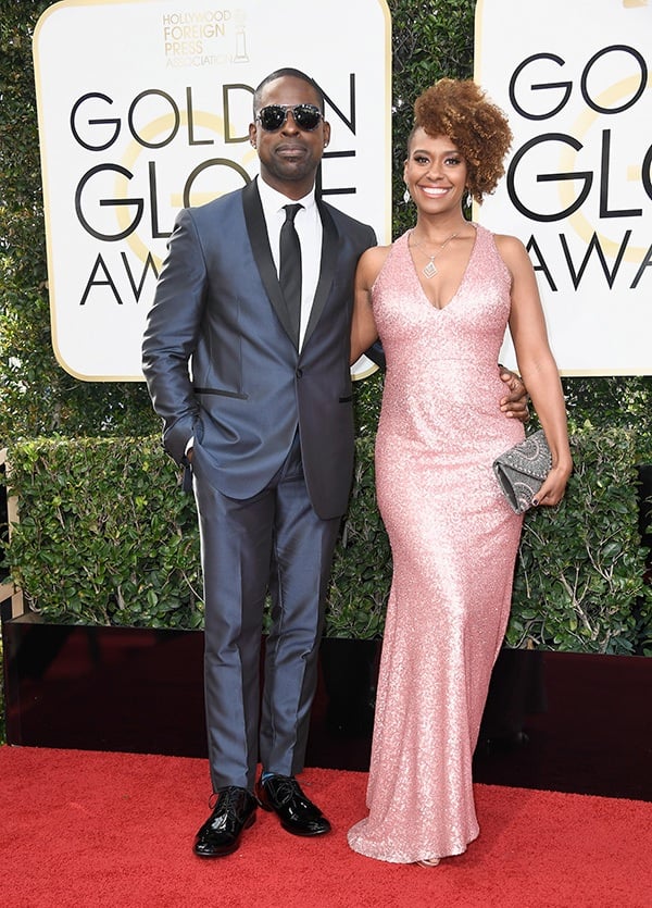 Sterling K. Brown at the Golden Globes