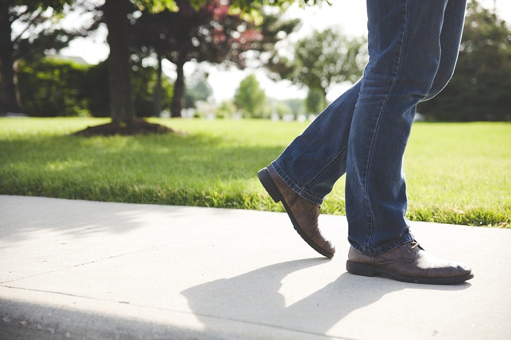 man wearing a pair of jeans