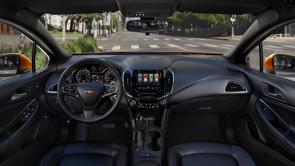 interior of car