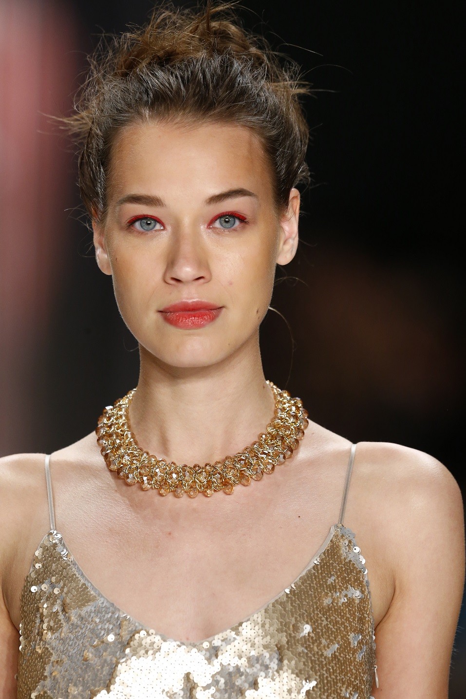 A model walks the runway at the Minx by Eva Lutz show