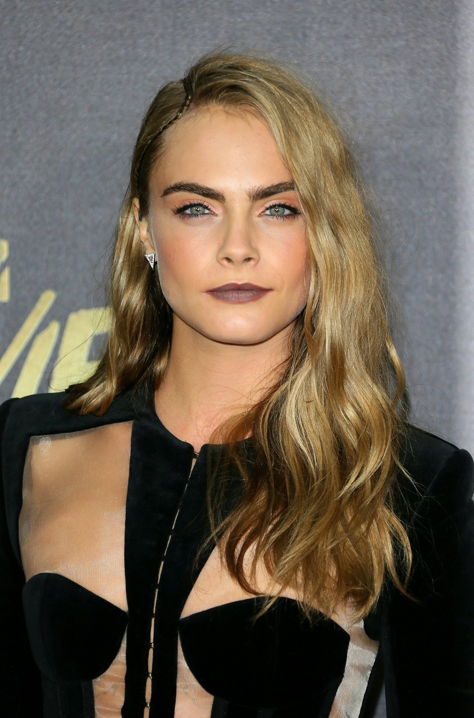 Actress/model Cara Delevingne