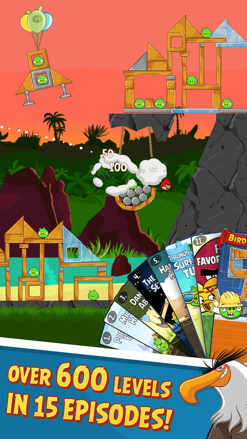 Screenshot of Angry Birds