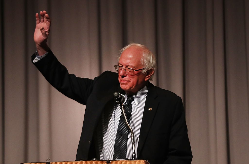 Former presidential candidate and Vermont Senator Bernie Sanders