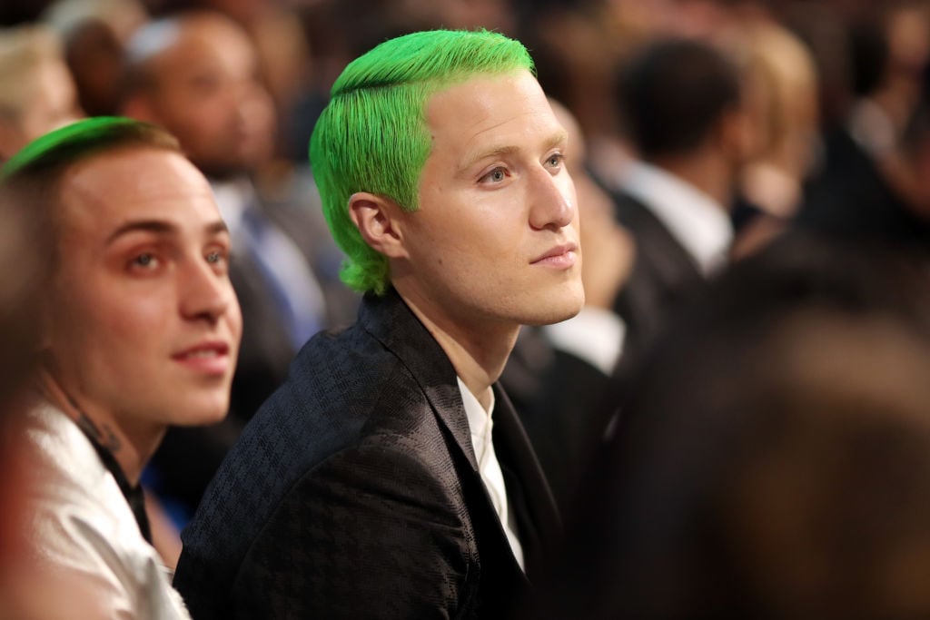 Blackbear (L) and recording artist Mike Posner