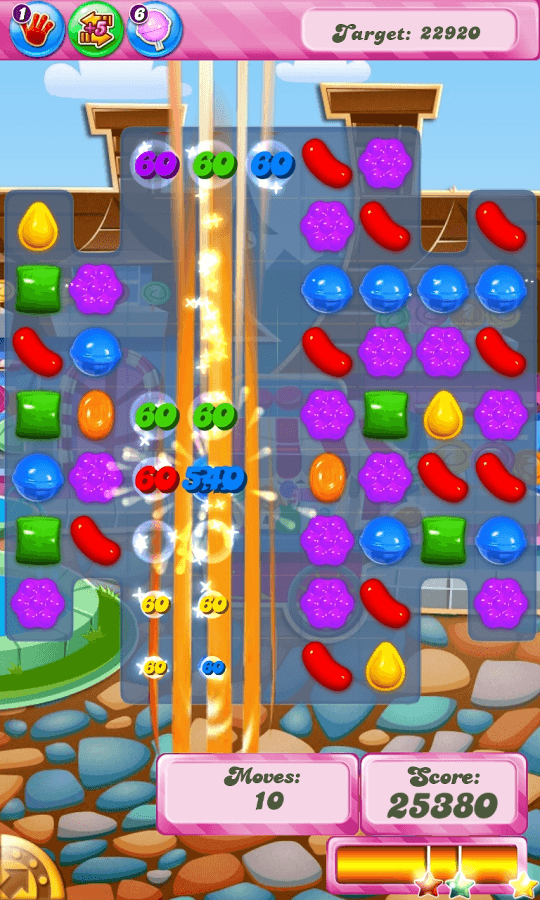 Screenshot of Candy Crush Saga