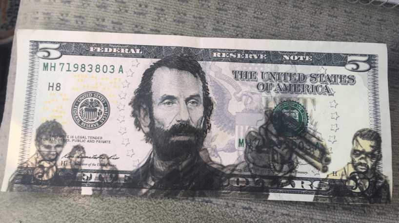 5 dollar bill