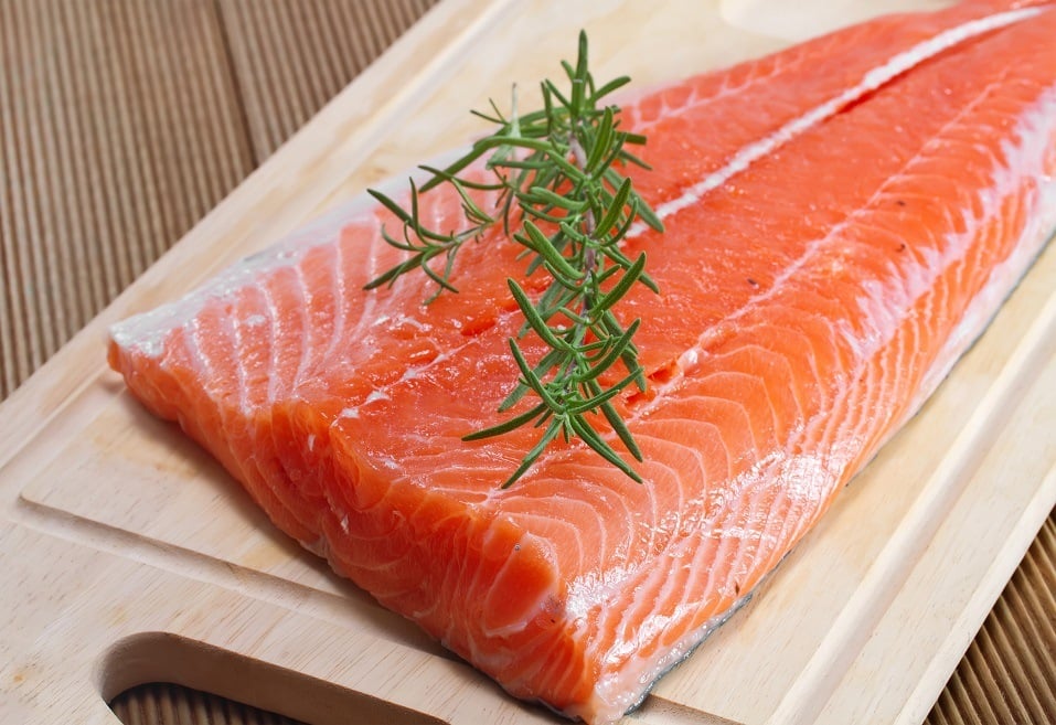 Fresh salmon