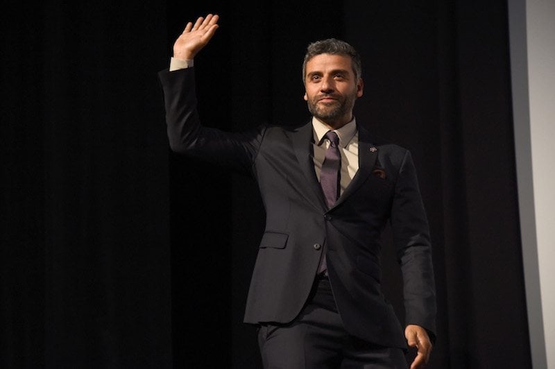 Actor Oscar Isaac attends the "The Promise" premiere