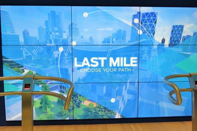 The FordHub last mile game